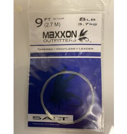 Maxxon Outfitters L-S8#9 LEADER 9' 8 LBS SALT