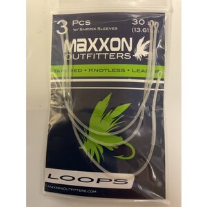 Maxxon Outfitters BLC-30# LOOP TO LOOP CONNECTORS 'LOOPS' 3PK