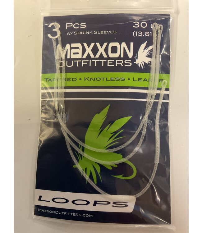 Maxxon Outfitters BLC-30# LOOP TO LOOP CONNECTORS 'LOOPS' 3PK