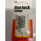 LUHR JENSEN 65 lb Test Duo-Lock Snap / 12 Pack  Stainless Steel