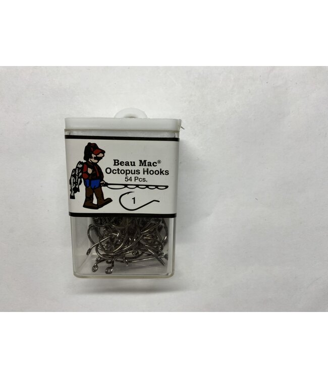 BEAU MAC-SMI Beau Mac Octopus Hooks 54 1 Black