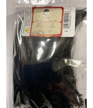 Wapsi (NH100) NECK HACKLE STRUNG, BLACK