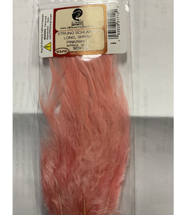 Wapsi STRUNG SCHLAPPEN LONG, SHRIMP PINK/WHITE SCH178