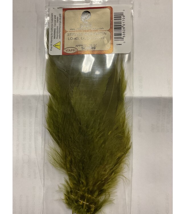 Wapsi STRUNG SCHLAPPEN LONG, OLIVE/WHITE SCH089