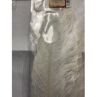 Wapsi OSTRICH PLUMES, WHITE  OP001
