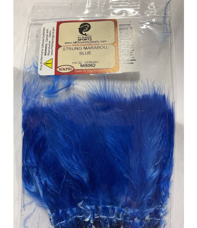 Wapsi (MB082) STRUNG MARABOU, BLUE