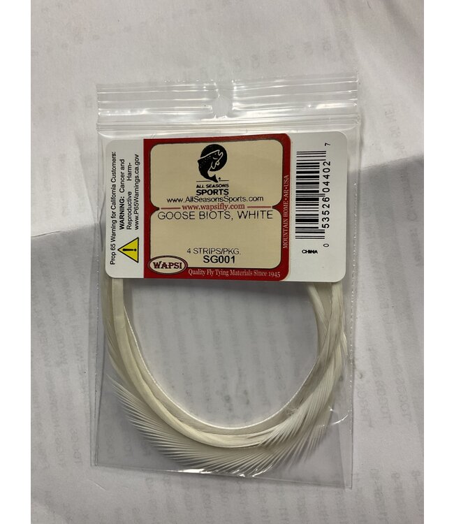 Wapsi GOOSE BIOTS, WHITE SG001