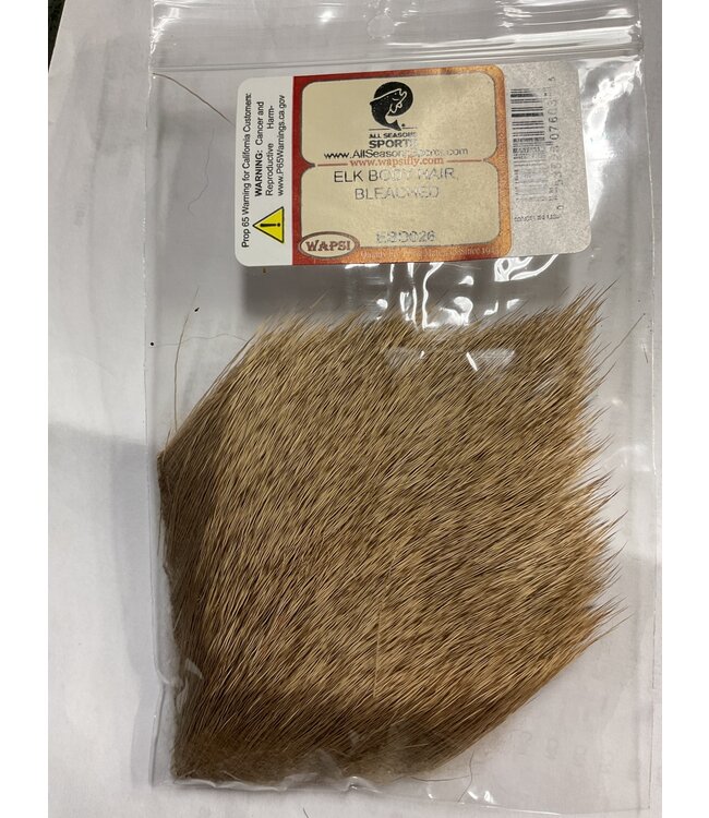 Wapsi (EBD026) ELK BODY HAIR, BLEACHED