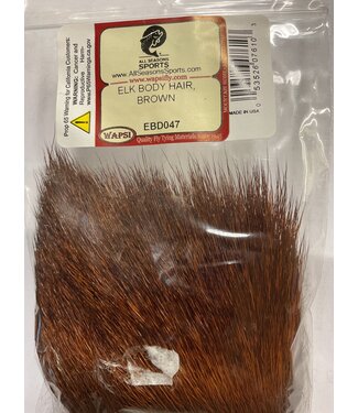 Wapsi ELK BODY HAIR, BROWN (EBD047)