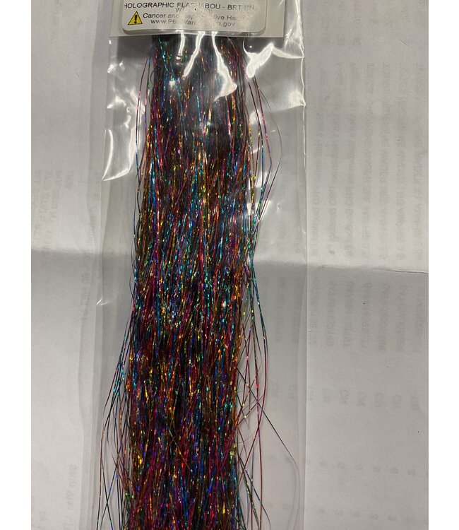 Wapsi HOLOGRAPHIC FLASHABOU TINSEL - BRIGHT RAINBOW FH979