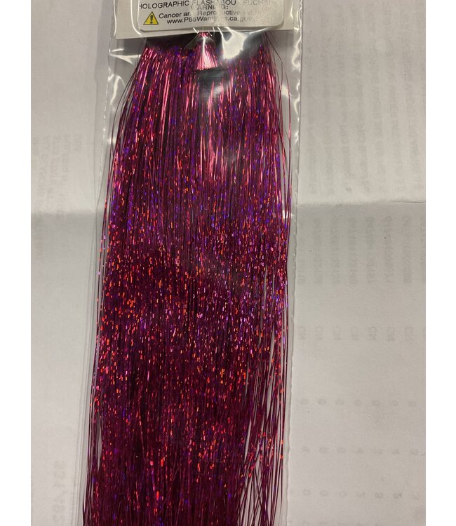 Wapsi HOLOGRAPHIC FLASHABOU TINSEL - FUSHIA FH053
