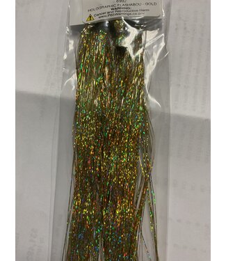 Wapsi HOLOGRAPHIC FLASHABOU TINSEL - GOLD FH250