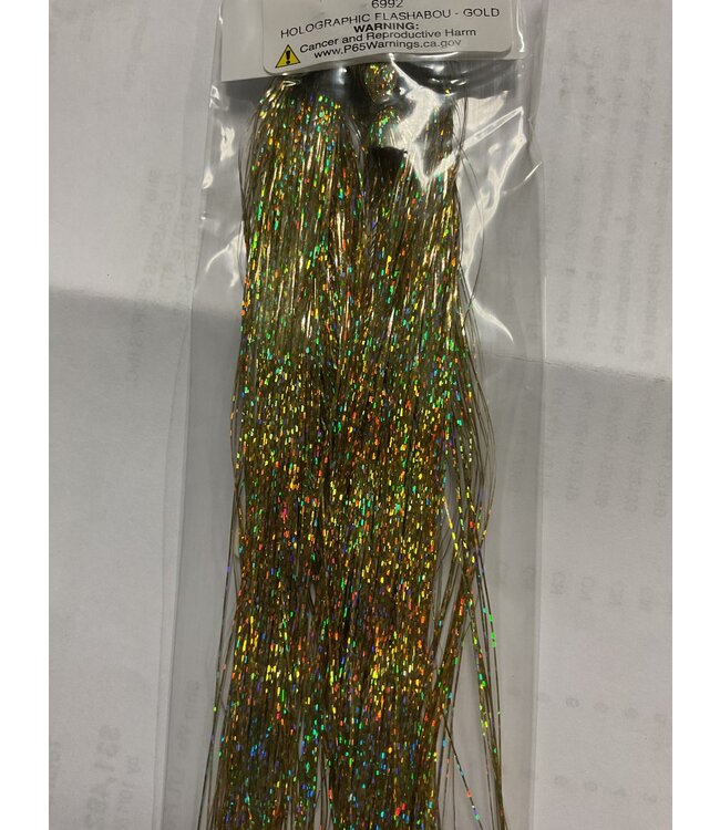 Wapsi HOLOGRAPHIC FLASHABOU TINSEL - GOLD FH250