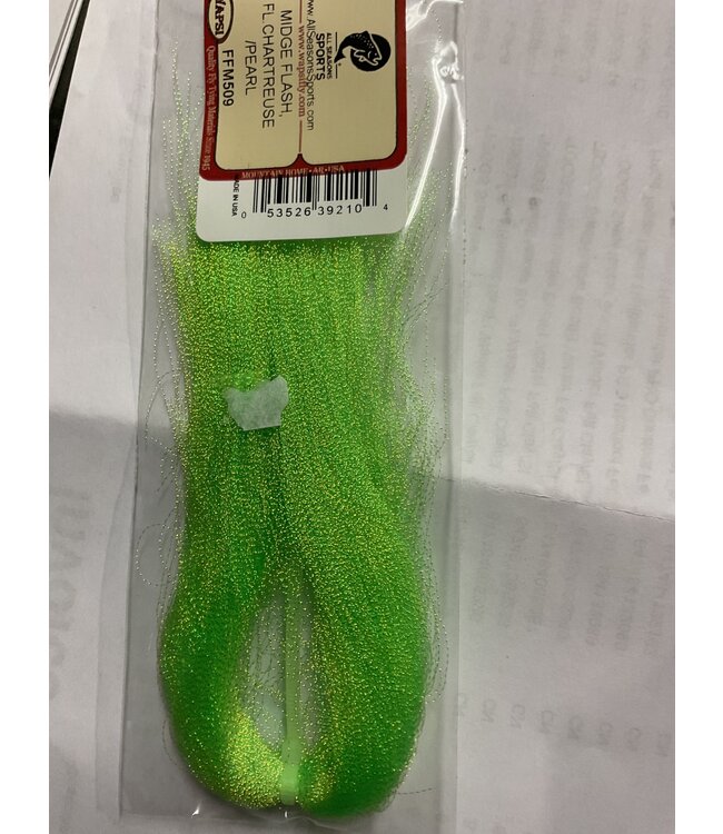 Wapsi MIDGE FLASH FL CHARTREUSE/PEARL FFM509