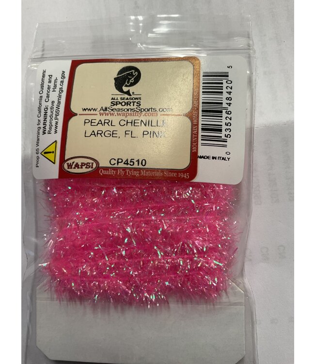 Wapsi (CP4510) PEARL CHENILLE LARGE, FL. PINK