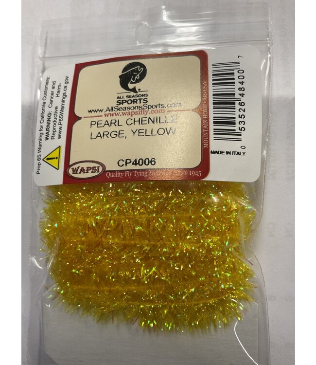 Wapsi (CP4006) PEARL CHENILLE LARGE, YELLOW