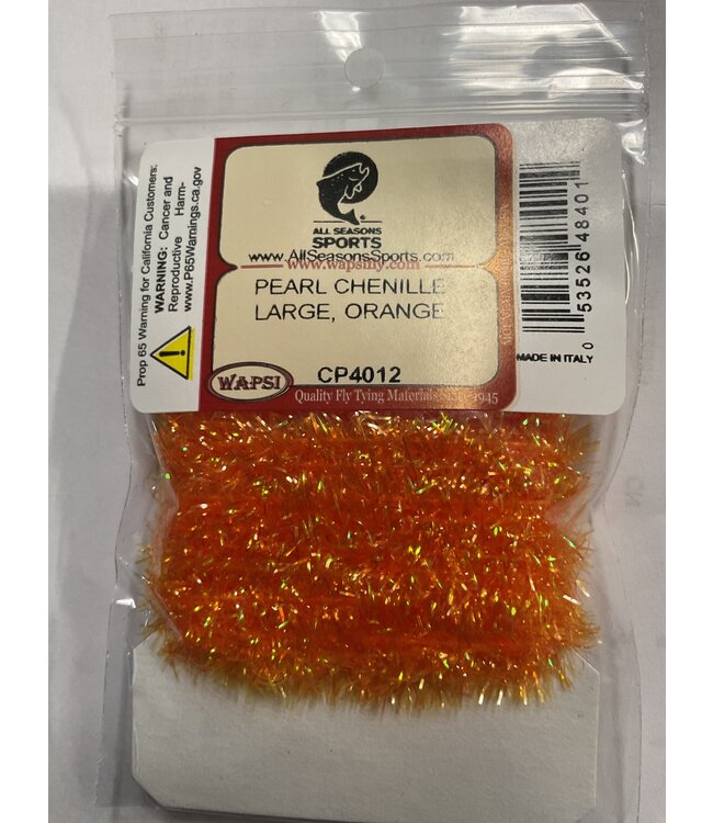Wapsi (CP4012) PEARL CHENILLE LARGE, ORANGE