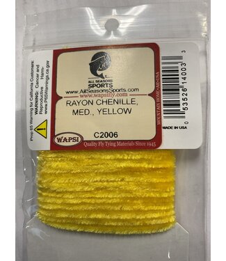 Wapsi RAYON CHENILLE, MED., YELLOW C2006