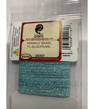 Wapsi SPARKLE BRAID, FL.BLUE/PEARL SB507