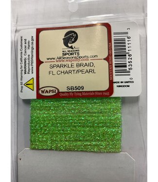 Wapsi SPARKLE BRAID, FL.CHART/PEARL SB509