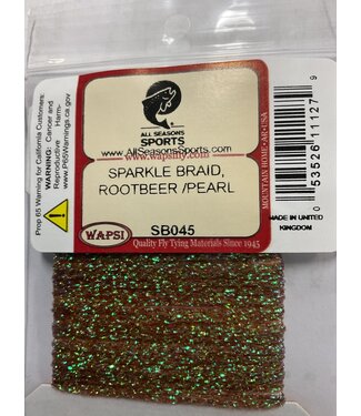 Wapsi SPARKLE BRAID, ROOTBEER /PEARL SB045