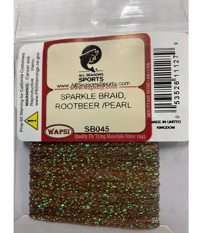 Wapsi SPARKLE BRAID, ROOTBEER /PEARL SB045