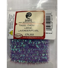 Wapsi TINSEL CHENILLE LARGE, LAVENDER/PEARL CTL333