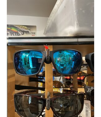 Fisherman Eyewear Fisherman's Eyewear Hook Matte Black Frame / Gray