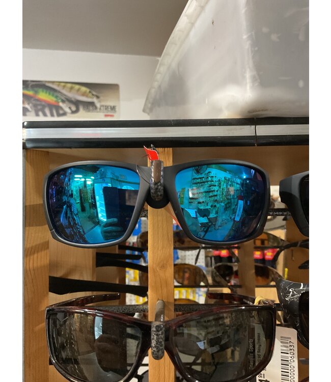 Fisherman Eyewear Fisherman's Eyewear Hook Matte Black Frame / Gray