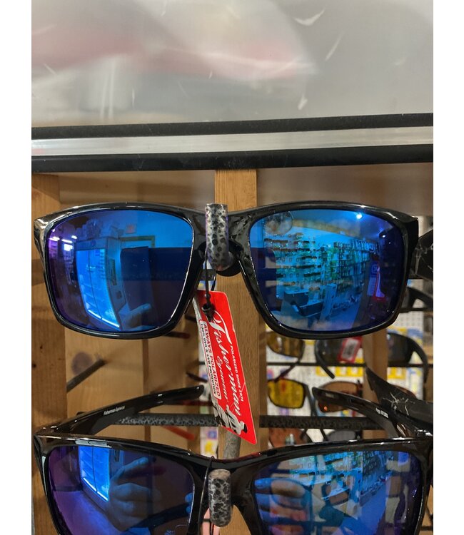 Fisherman Eyewear FISHERMAN EYEWEAR PARGO SHINY BLACK FRAME DARK GRAY  50713031X