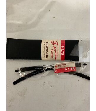 Fisherman Eyewear FISHERMAN EYEWEAR  SLIM VISION FE +1.75 READING GLASSES 08633FE