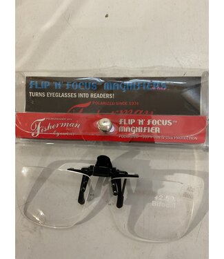 Fisherman Eyewear Fisherman Eyewear FLIP AND FOCUS +2.50 MAGNIFIER 10FF(F.E.) 90152N