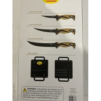 Danco DANCO PRO SERIES KNIFE KIT, SANDSTORM INCLUDES ROLL UP BAG KIT