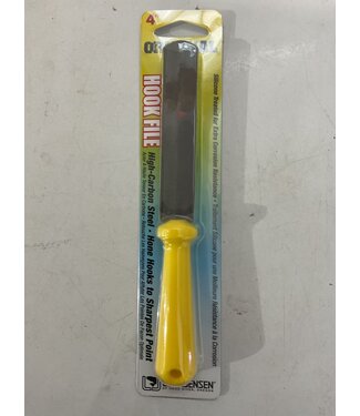 Luhr-Jensen 4” Original Hook File  Yellow