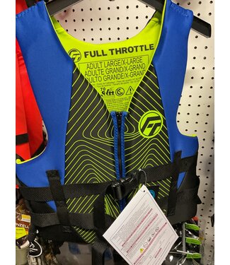 FULL THROTTLE ADULT LARGE/XLARGE LIFE VEST