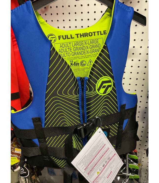 FULL THROTTLE ADULT LARGE/XLARGE LIFE VEST