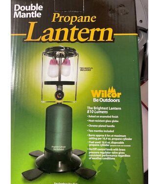 WILCOR Be Outdoors Propane Double Mantle Lantern