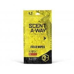 Hunters Specialties Scent-Safe 07795 MAX Odorless Field Wipes 24 SHEETS