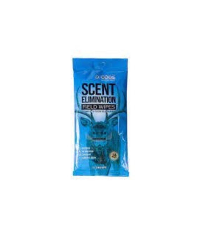 Code Blue Code Blue Scent Elimination Field Wipes 24CT 7.5"x8"