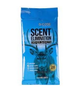 Code Blue Code Blue Scent Elimination Dryer Sheets 24CT