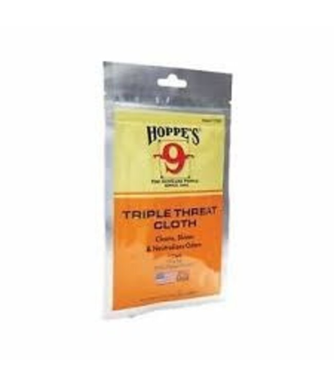 Hoppes 1130 No. 9 Triple Threat Cloth Gun Cleaner