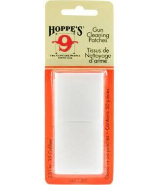 Hoppes Gun Cleaning Patches .22-.270 60ct