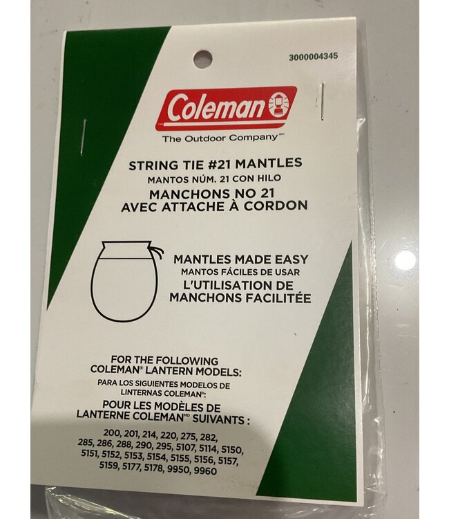 Coleman Coleman 3000004345 Lantern Mantle