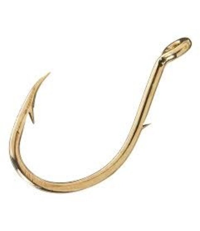 WRIGHT & MCGILL CO. 038A-4 EAGLE CLAW SZ-4 SALMON EGG UP EYE GOLD SINGLE HOOK 10/BG