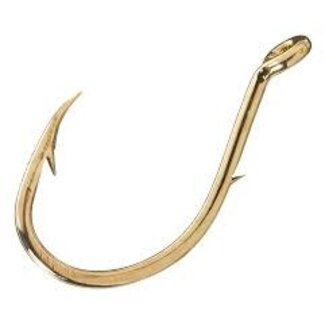WRIGHT & MCGILL CO. 038A-8 EAGLE CLAW SZ-8 SALMON EGG UP EYE GOLD SINGLE HOOK 10/BG