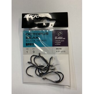 BKK Hooks BKK Octopus Beak Hook 1 (9pack)
