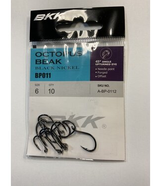 BKK Hooks BKK Octopus Beak Hook 6 (10pack) (A-BP-0112)