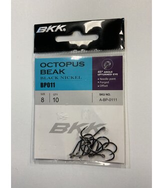 BKK Hooks BKK Octopus Beak Hook 8 (10pack) (A-BP-0111)