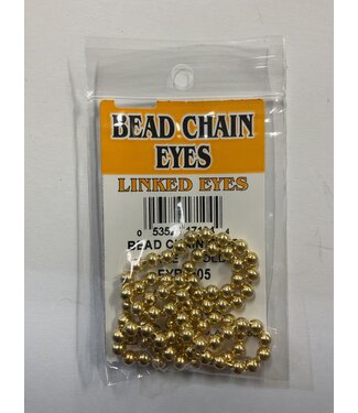 Wapsi BEAD CHAIN EYES LARGE GOLD (EYB2505)