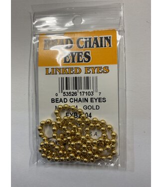 Wapsi BEAD CHAIN EYES MEDIUM GOLD (EYB2504)